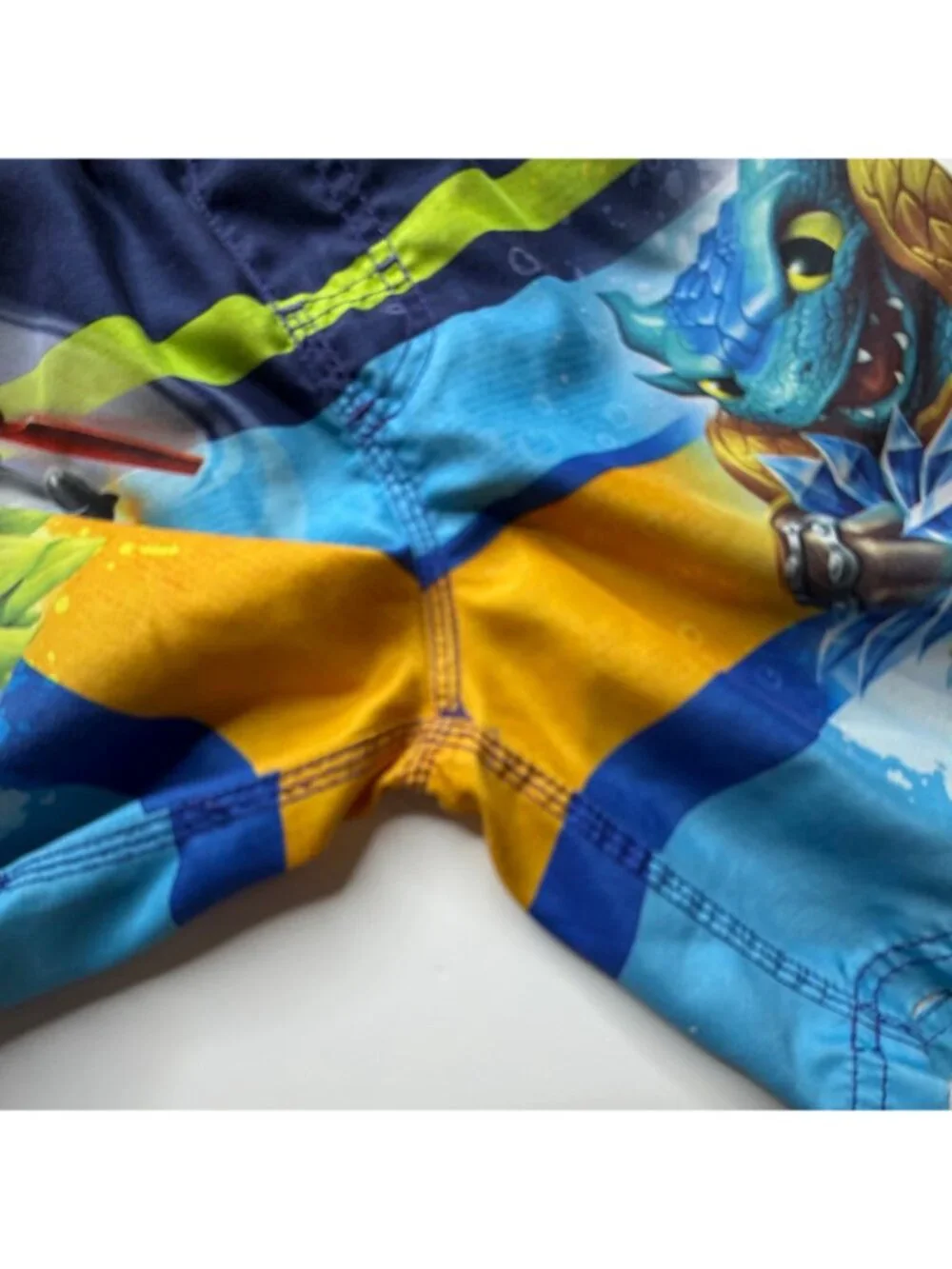 Skylanders Boys Swim Trunks Shorts Sz S 6/7